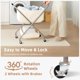thumbnail image 5 of Carrito de lavandería STORAGE MANIAC plegable con ruedas de 65 L, color beige, 5 of 9