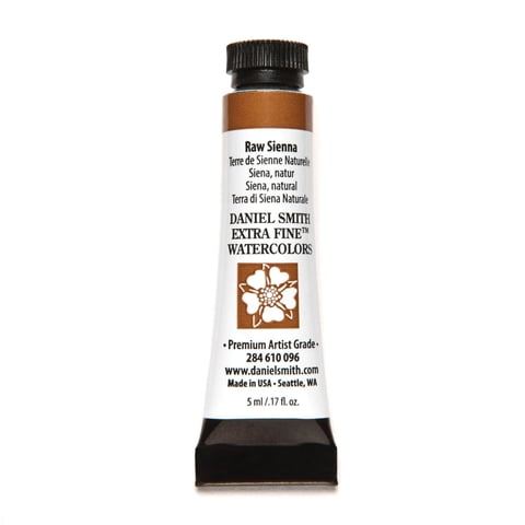 Pintura De Acuarela Daniel Smith Extrafina De 5 Ml En Tubo Raw Sienna