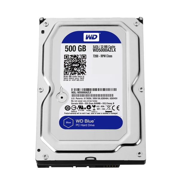 Disco Duro Western Digital WD Blue 500GB 3.5