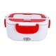 thumbnail image 2 of Calefacción Eléctrica Portátil Caja De Almuerzo Inoxidable Calentador De Alimentos 220V Enchufe De La UE Rojo, 2 of 5