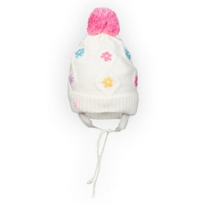 Gorro Bebe Niña Crudo Pillin