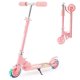 thumbnail image 1 of Scooter infantil TENBOOM plegable con ruedas luminosas rosa, 1 of 7