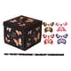 thumbnail image 1 of Caja De Decoración Para Fiestas Caja Sorpresa Con Mariposas Voladoras Regalo De San Valentín Negro, 1 of 3