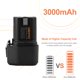 thumbnail image 5 of Batería Shentec 7.2 V 3000 mAh Ni‑MH de reemplazo EB714S, 5 of 6