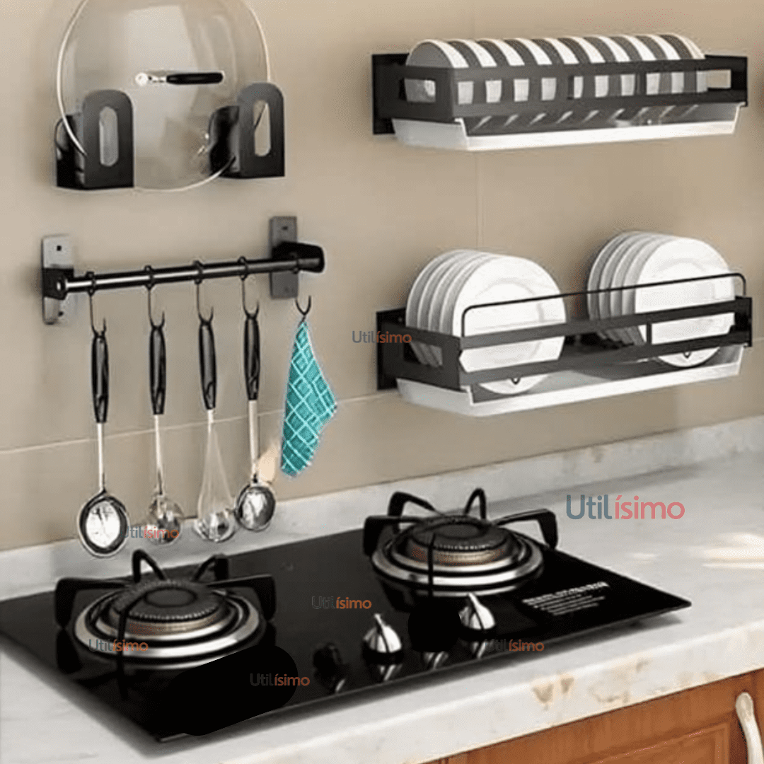 Line - Cocina Encimera A Gas Licuado 2 Platos Vidrio Templado Cocinilla Negro
