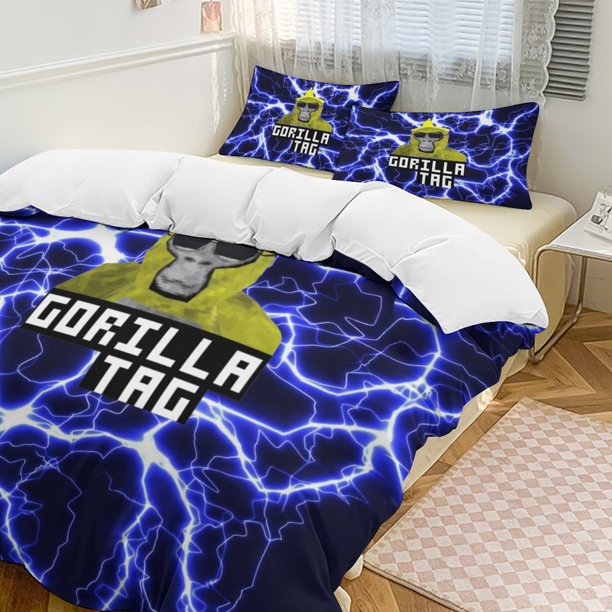 Game Gorilla Tag 3-Piece Bedding Set Soft Warm And Comfortable Bed Set