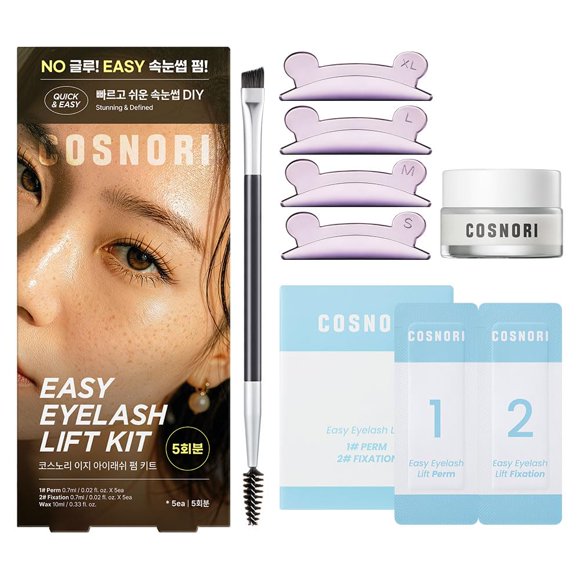 Kit de Lifting de Pestañas COSNORI 5 Aplicaciones DIY