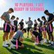 thumbnail image 4 of Set de 10 Cinturones para Fútbol Bandera Entrenado – Rosa, 4 of 8