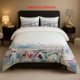 thumbnail image 1 of Snowman Dream Castle Petal Background Poster Pattern Set Soft and Comfortable Bedding Set Suitable for All Seasons, 1 of 5