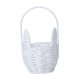 thumbnail image 1 of Cesta De Conejito De Pascua Decoración De Pascua Cesta De Ni?a De Flores Para Cocina Hogar Camping Blanco, 1 of 5