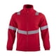 thumbnail image 3 of Micropolar Reflectante Hombre Térmico Alta Visibilidad Trabajo Rojo, 3 of 10