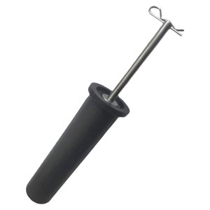 Ioensy - Pin De Carga De Peso, Piezas De Pesas, Equipo De Fitness, Extensor De Pila De Peso Para Gimnasio, Diámetro Negro De 10Mm