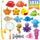 thumbnail image 1 of Juguetes de baño para pesca CozyBomb Kids, pez flotante magnético, 1 of 8
