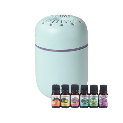 Disparo - Pack Humidificador De Estrellas + 6 Esencias Aromaticas