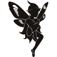 Rienda Libre Graphics - Decomural Fairy Sitting Fantasy Princess Ws-17831