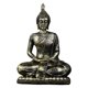 thumbnail image 3 of Estatua De Buda Sentado, Figura Coleccionable De Resina, Ideal Para Escritorio, Oficina O Sala De Estar. Bronce., 3 of 5