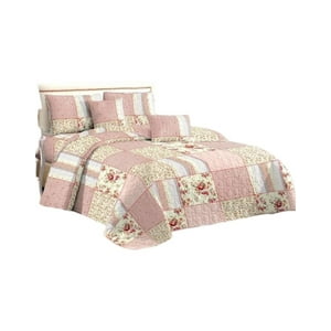 Genérico - Quilt Verano 2 Plazas+2 Fundas Verano Suave 13N76