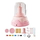 thumbnail image 5 of Juego De Torno Eléctrico De Cerámica Para Niños, Kit De Pintura Artística, Máquina Formadora De Cerámica, Color Rosa, 5 of 5