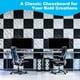 thumbnail image 4 of Panel decorativo de pared Art3d con textura diamante, PVC negro, 33 piezas, 32 pies², 4 of 9