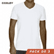 thumbnail image 1 of Poleras 100% Algodón Blancas Cuello V Pack 3 Cosley, 1 of 3