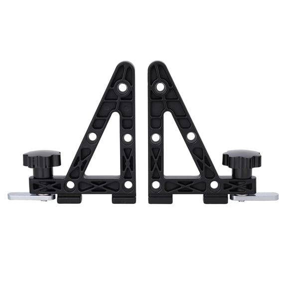 Topes de carga MSFORSPIRT Aero para ranura en T, paquete de 2, aluminio antideslizante