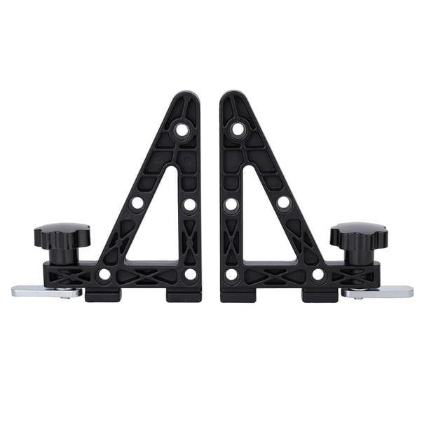 Topes de carga MSFORSPIRT Aero para ranura en T, paquete de 2, aluminio antideslizante