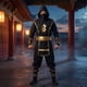 thumbnail image 1 of Disfraz Cosplay Ninja Guerrero Adulto, 1 of 7