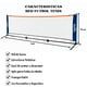 thumbnail image 2 of Red Futbol Tenis Badminton Con Bolsoy Soporte Sufix, 2 of 8