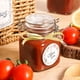 thumbnail image 2 of Frascos de vidrio ComSaf de 120 ml con tapa, juego de 6 tarros herméticos para especias, 2 of 3