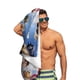 thumbnail image 5 of Cigüeñas Toalla de playa de secado rápido con diseño temático, regalo para mujeres y niñas, ideal para cumpleaños, fans, amantes de la música, uso en la playa o al aire libre, 78 × 160 cm, 5 of 6