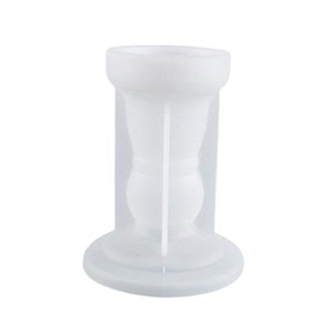 Bothyi - Portavelas De Silicona Modelo Fundición De Resina Epoxi Para Portavelas De Pilar 11,2 Cm X 8,4 Cm X 8,4 Cm