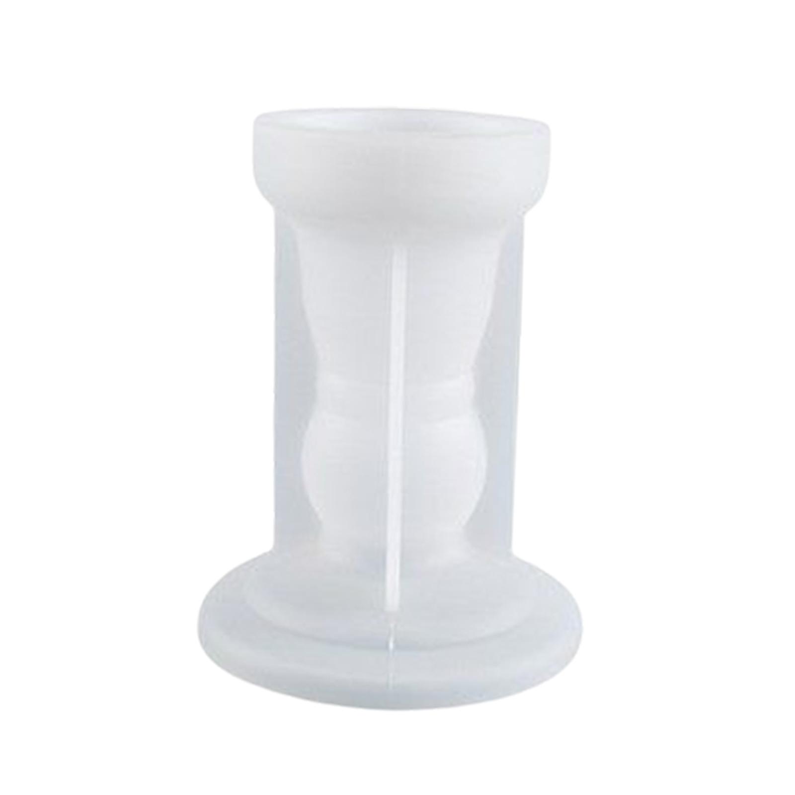 Bothyi - Portavelas De Silicona Modelo Fundición De Resina Epoxi Para Portavelas De Pilar 11,2 Cm X 8,4 Cm X 8,4 Cm