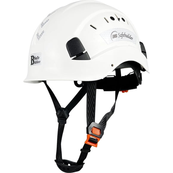 Casco Seguridad Safebuilder ABS CR06 Blanco Ajustable 53-63 cm
