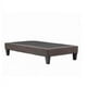 thumbnail image 1 of Base Cama Europea Max 1 5 Plaza Gris, 1 of 3