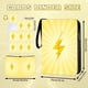 thumbnail image 2 of Carpeta para cartas ShrewdYuya de 900 bolsillos, impermeable, de PU, con cierre de cremallera, 2 of 7