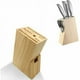 thumbnail image 1 of Bloc à couteaux en bois porte-couteau de comptoir organisateur de couteaux avec fente pour ciseaux pour porte-couteau de Cuisine, 1 of 5