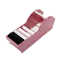 Magideal - Dispensador De Cinta Activada Por Agua, Máquina Cortadora De Cinta, Herramienta De Sellado De Cajas, Máquina De Embalaje De Corte Fácil, Sellado Para Rosa