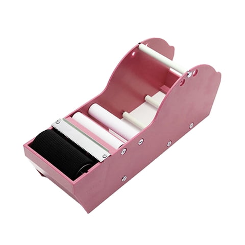 Magideal - Dispensador De Cinta Activada Por Agua, Máquina Cortadora De Cinta, Herramienta De Sellado De Cajas, Máquina De Embalaje De Corte Fácil, Sellado Para Rosa