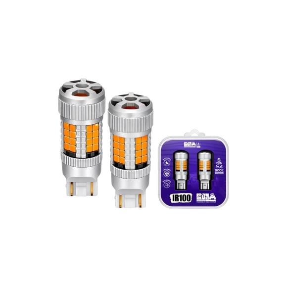 Kit Ampolletas Ultra Led Ámbar Kobo T20 Canbus