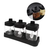 Center Web - Condimentos Set 3 Embases Con Cuchara