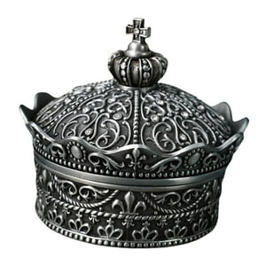 Genérico - Caja De Joyería Pequeña, Caja De Almacenamiento De Joyería Portátil Para Anillos, Pulsera, Pendientes, 6Cm X 6Cm X 5,7 Cm