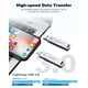 thumbnail image 5 of Unidad flash BLANBOK MFi certificada de 256 GB para iPhone, color plateado, 5 of 9