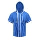 thumbnail image 1 of Saronite Camiseta de Béisbol con Capucha, Azul Real (Mujer), 1 of 2