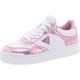 thumbnail image 1 of Zapatilla Guess Miram para mujer blanca/rosa 143, talla 8.5, 1 of 3