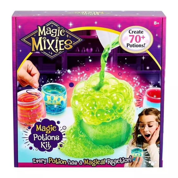 Kit de pociones mágicas Magic Mixies con libro de hechizos, más de 70 pociones