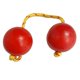 thumbnail image 4 of Musical Fingertip Ball Drum Ball Kashaka Instrumento Maracas Percusión Rojo, 4 of 5