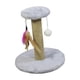 thumbnail image 4 of Rascador Para Gatos Poste Para Rascar Regalo Durable Para Gatitos Suministros Redondo Gris, 4 of 5