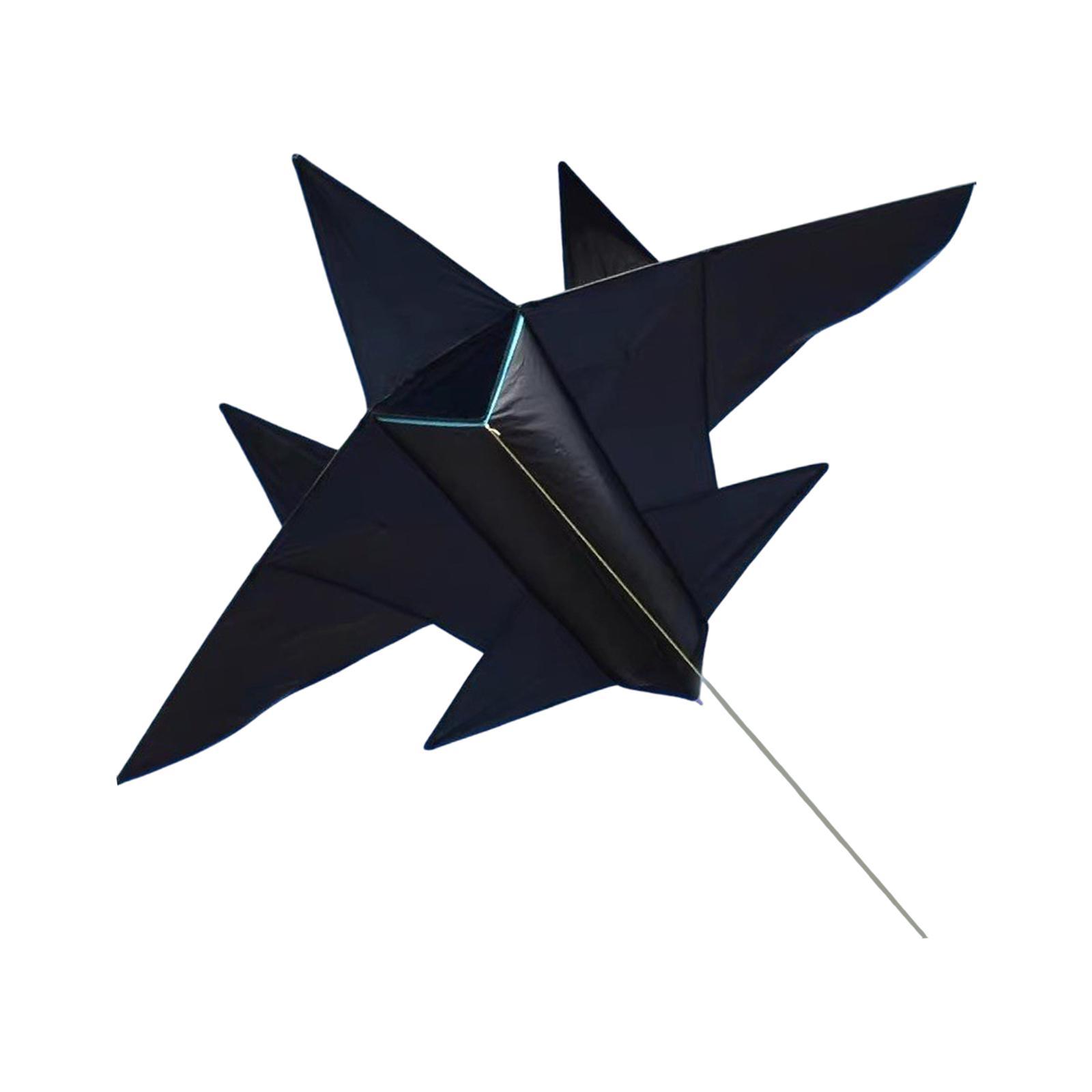 Magideal - Jet Plane Kite Single Line Flying Juguete Fácil De Volar En Gran Tamaño Toyos Deportivos Cometa Delta De Los Aviones Para Niños Beach Park Niños Niños Medio