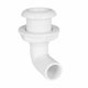 thumbnail image 1 of Conector De 90 Grados A Través Del Casco, Componente Para Manguera Marina De Yate, Codo Blanco, 1 of 5