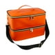 thumbnail image 5 of Organizador De Esmalte De U?as Caja De Secador De U?as Transpirable De Doble Capa Para Mujeres En El Hogar Naranja, 5 of 5